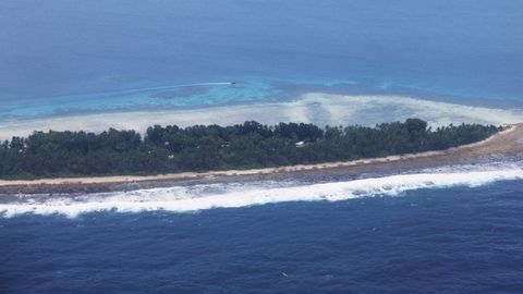 Funafuti, el atolón más poblado de Tuvalu