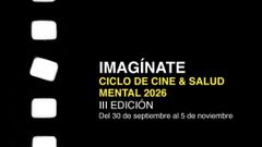 Cartel del ciclo de cine sobre salud mental organizado por el Gobierno de Asturias