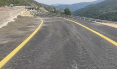 Parte del tramo de la nueva conexi�n entre la N-VI y la A-6 que se abre al tr�fico este mi�rcoles.
