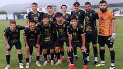 Once inicial que dispuso el Viveiro para jugar contra el Iberia el Trofeo del Emigrante