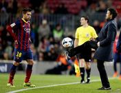 Luis Enrique visit por primera vez como tcnico el Camp Nou en marzo.