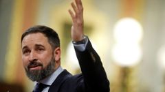 Santiago Abascal, presidente de Vox