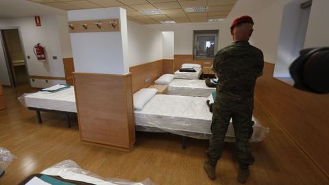 La princesa Leonor se alojar� en la Academia General Militar en Zaragoza en una camareta como esta