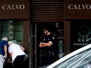 Imagen de la entrada de la joyer�a Calvo tras el asalto del 2010.