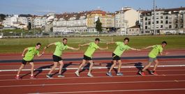 El equipo est� formado por cinco corredores: Alonso, Solla, Salgado, Ferrer y Dar�o Costas, encargado de suplir eventuales bajas. 