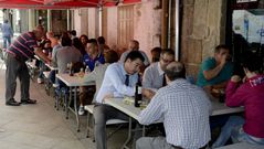 La gente disfrut� ayer de la feria