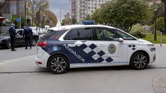 Imagen de archivo de una patrulla de la POlic�a Local de Pontevedra