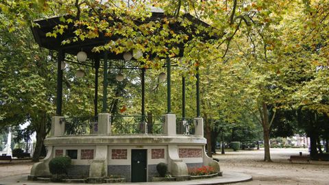 Parque Rosala de Catro, en Lugo.