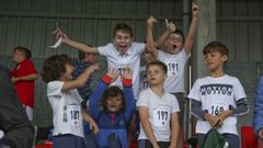 La ilusi�n por el deporte pes� m�s que el mal tiempo