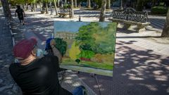 Noia se convierte en un gran lienzo al aire libra