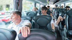 Crist�bal Parralo a la salida de la expedici�n rumbo a Elche.