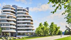 Imagen virtual de la edificaci�n que se construir� en la parcela