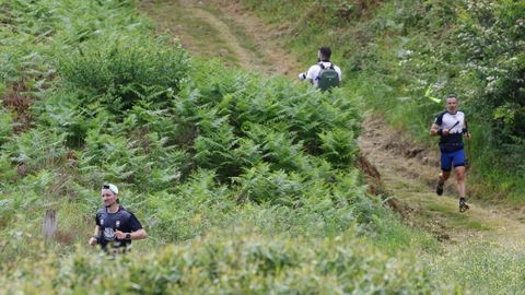 Corredores a su paso por San Rom�n.