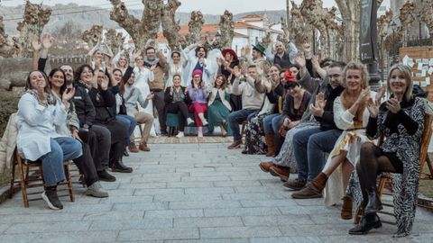 Participantes en el evento del a&ntilde;o pasado, en Pontedeume