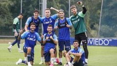 De izquierda derecha y de arriba a abajo: Oier Luengo, Alemao, Hugo Rama, Braat, Camarasa, Sebas Moyano y Mario Hern�ndez
