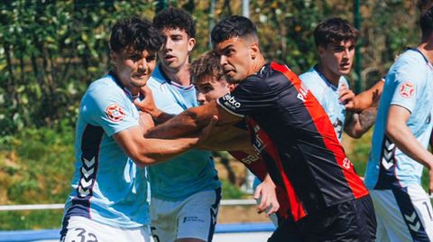 El Celta Fortuna firm� una gran goleada ante el Arenas de Getxo.