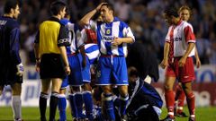 Sergio Gonz�lez se lamenta por la crueldad de la lesi�n