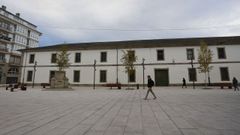 Fachada principal del Cuartel de San Fernando de Lugo, donde se proyect el museo de la romanizacin