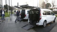 Presentaci�n de los taxis adaptados de Cogami