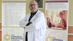 Marcelino Mosquera Pena, presidente de la sociedad gallega de cuidados paliativos