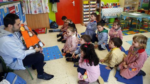 metodo especial de enseanza del profesor Roi en el colegio fernandez varela