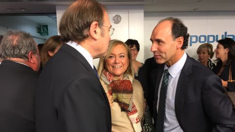 Mercedes Fern�ndez, antes de iniciarse la Junta Directiva del PP.Mercedes Fern�ndez, antes de iniciarse la Junta Directiva del PP