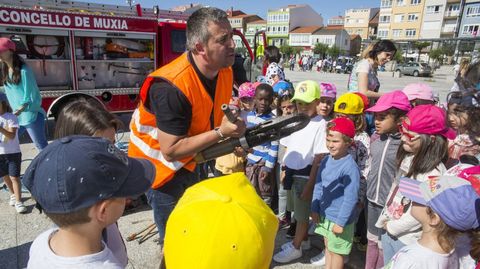 Imagen de archivo de una actividad en Muxa con pequeos, ao 2018