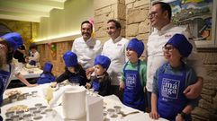 El restaurante Retiro da Costia acogi un taller de gastronoma solidaria para nios con diabetes tipo 1, enmarcado en la 7. edicin de Chefs for Children, en la cual participan 60 cocineros Michelin. En Santa Comba estuvieron Mario Sandoval (2 estrellas), scar Velasco (1 estrella), as como Manuel Garca (2 estrellas).