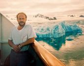 Manuel Rodr�guez, durante un crucero por la Ant�rtida.