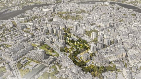 Recreaci�n virtual del proyecto de renaturalizaci�n del r�o Gafos en Pontevedra