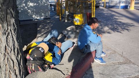 Marineros en paro en Argentina