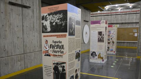 As celebraci�ns comezaron este luns coa exposici�n �Aquela nena de Sarria�