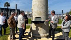 Carlos Botana presidi� ayer el evento en los jardines del N�utico.