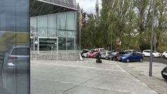 Fachada principal de los juzgados de Ourense