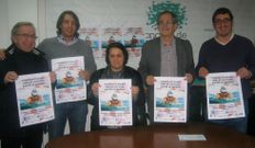 Miguel, Tom�, Lorenzo, Ferrero y Trigo presentaron el torneo. 