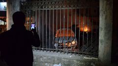 Batalla campal por una multa de tr�fico