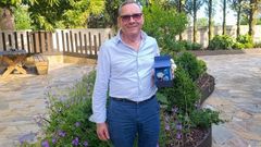 El electricista municipal de Mazaricos fue agasajado con un reloj