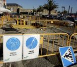 Las obras se mantienen paralizadas en la zona de Curuxeiras. 