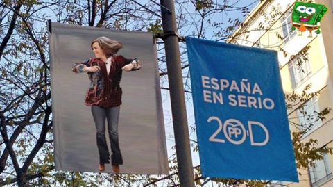 Los creadores de memes se emplean a fondo con los candidatos bailarines y el contraste con los eslganes de sus partidos.