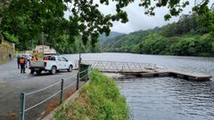 Recuperan del embalse de Frieira, en el concello ourensano de Cortegada, el cuerpo de un hombre que hab�a salido de pesca