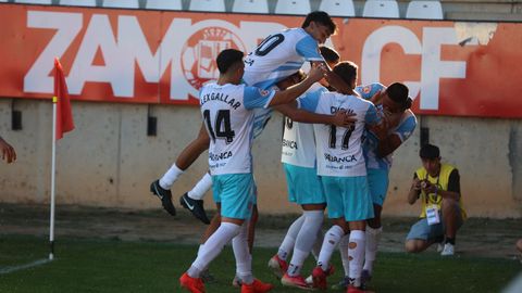 Partido en el Ruta de la Plata en el que el Lugo logr� la victoria ante el Zamora