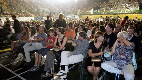 En su actuaci�n en Ourense, la respuesta del p�blico fue muy buena