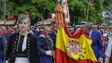 Jura de la bandera en Lugo