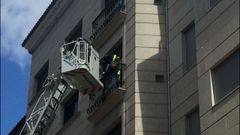 Intevenci�n de emergencias en Rosal�a de Castro