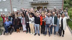 Foto de familia do novo comité provincial do PSdeG-PSOE de Pontevedra 