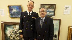 Las obras son parte de la coleccin privada de Jos Manuel Pato (derecha)