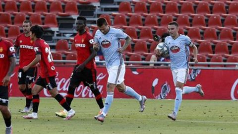 Mallorca-Celta (5-1) el 30 de junio del 2020.