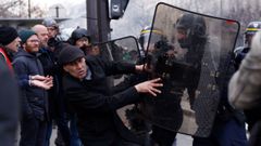 D�cima jornada de movilizaciones contra la reforma de pensiones de Macron