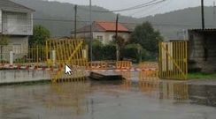 Entrada al colegio de Castrelo de Mi�o
