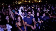 P�blico en la jornada de ayer del Noroeste Pop Rock 